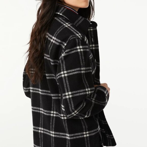 Free Assembly Plaid Shacket - Picture 5 of 8